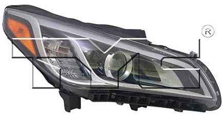 CarLights360: Fits 2015 2016 Hyundai Sonata Headlight Assembly Passenger Side (Right) DOT w/Bulbs HID Type HY2503184 (Trim: Limited 2.0T; w/HID Headlamps ; Limited; w/HID Headlamps ; Sport 2.0T; w/