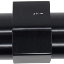 XtremeAmazing Black Aluminum Water Temp Meter Temperature Joint Pipe Radiator Hose Sensor Gauge Adaptor Clamps 38mm