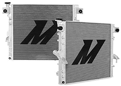 Mishimoto MMRAD-WRA-07V2 Aluminum Radiator Compatible With Jeep Wrangler JK 2007-2017 Silver