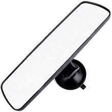 PME 9.8” Day/Night Rear View Mirror, Universal Car Truck Mirror Interior Rear View Mirror Suction Cup Rearview Mirror - Deluxe Version,Plain Mirror