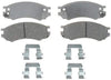 ACDelco 14D507CH Advantage Ceramic Front Disc Brake Pad Set with Hardware