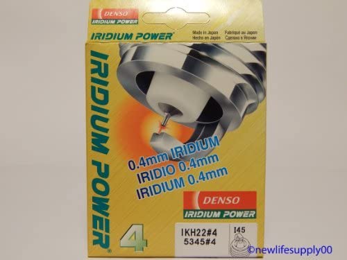 4 PCSNEW -- DENSO # 5345 IRIDIUM Power Spark Plugs -- IKH22