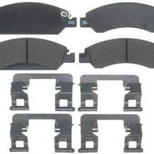 ACDelco 14D1363CH Advantage Ceramic Front Disc Brake Pad Set with Hardware