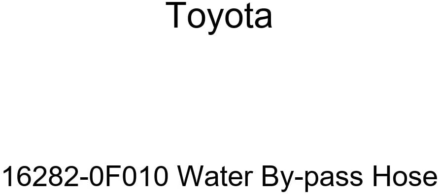 Genuine Toyota 16282-0F010 Water By-pass Hose