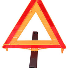 CARTMAN Warning Triangle DOT Approved, Identical to: United States FMVSS 571.125, Reflective Warning Road Safety Triangle Kit, Pack of 3