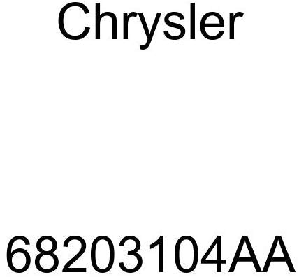 Genuine Chrysler 68203104AA Brake Screw