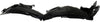 For Nissan Rogue Splash Guard/Fender Liner 2017 2018 Front, Passenger Side, USA/Korea Built Vehicle | Replacement For 638407FA0A, NI1249158 | Trim: All Submodels