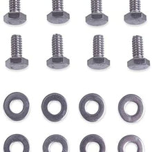 JEM&JULES STAINLESS ENGINE HEX BOLT KIT FOR SMALL BLOCK CHEVY SBC 265 283 305 307 327 350 400