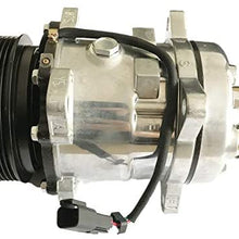 FridayParts Air Conditioning Compressor 7023585 7279139 for Bobcat T550 T590 T595 T630 T650 E32 E35 E42 E45 E50 E55 5600 5610