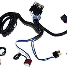 Car 30A Fuse 4 H4 HID Headlight Foglight Female Plug Relay Harness Wire