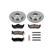 Power Stop KOE2445 Autospecialty Rear Replacement Brake Kit-OE Brake Rotors & Ceramic Brake Pads