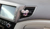 Finex Auto Mickey Mouse Sparkling Car Fragrance Air Freshener Holder ContainerSet of 2 (Purple)