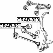 FEBEST CRAB-021 Front Track Control Arm Bushing