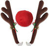 Motorup America Auto Reindeer Antler and Nose Kit for Cars for Vehicle Window and Grille - Christmas Holiday Decoration