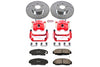 Power Stop (KC2558) 1-Click Performance Brake Kit with Calipers