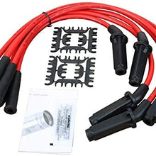 Dragon Fire Race Series High Performance Ignition Spark Plug Wire Set Compatible Replacement for 2001-2009 Chrysler Town and Country Pacifica Dodge Caravan Grand Caravan 3.3L 3.8L OEM Fit PWJ143