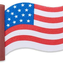 Coolballs Cool Patriotic USA American Waving Flag Car Antenna Topper/Mirror Dangler/Desktop Spring Stand (Auto Accessory)