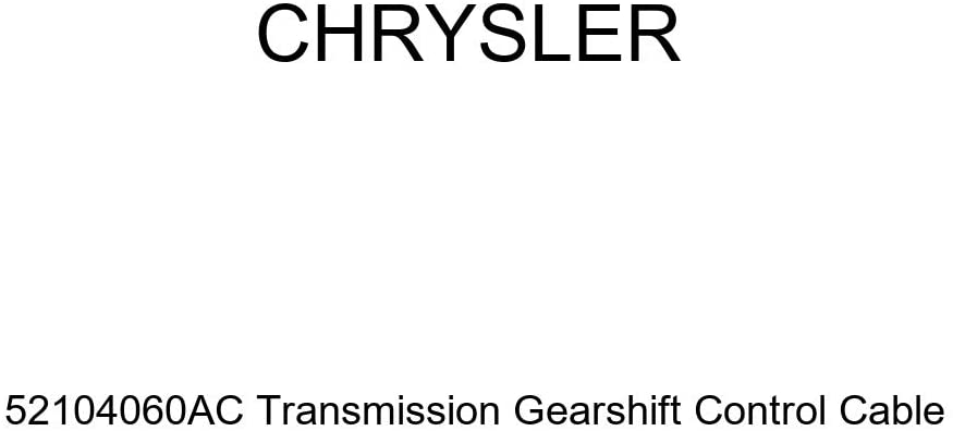 Genuine Chrysler 52104060AC Transmission Gearshift Control Cable