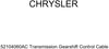 Genuine Chrysler 52104060AC Transmission Gearshift Control Cable