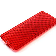 2 Premium Door Reflectors Interior Red Compatible with Ford (1999-2007 SuperDuty F250 F350 F450 F550 Super Duty & 2000-2005 Excursion)