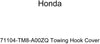 Honda Genuine 71104-TM8-A00ZQ Towing Hook Cover