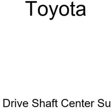 TOYOTA 37230-34050 Drive Shaft Center Support Bearing