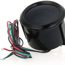 Docooler Digital Turbo Boost Gauge Meter with Sensor for Auto Car 52mm 2in LCD -14~29 PSI Warning Light Black
