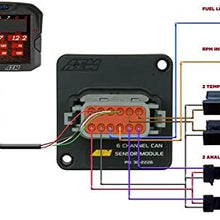 AEM 6 Channel CAN Sensor Module for CD Carbon Digital Dash 08+ Stock Flash ECU