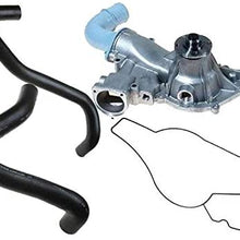 Water Pump & Gasket Radiator Hoses Upper Lower Kit Fits For Ford Powerstroke Diesel 7.3L
