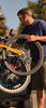 Allen Sports Deluxe 2-Bike Trunk Mount Rack, Model 102DB, Black/ Silver, 23 x 15 x 4 inches