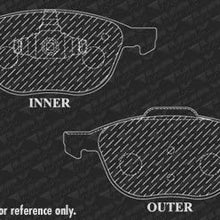 [Front] Max Brakes Premium XDS Rotors with Carbon Ceramic Pads KT008431