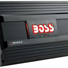 Boss D1800.5 Diablo 5-Channel Mosfet Bridgeable Power Amplifier Remote subwoofer level control; Line and speaker level input; Variable bass boost 0 to +18dB; Bridgeable and Tri-mode operation