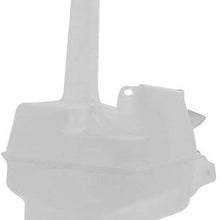 Washer Reservoir Windshield Expansion Tank w/Washer Pump and Fluid Level Sensor Port Without Cap compatible with Vehicles Without Rear Wiper