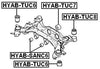 53912-2E200 - Arm Bushing (for Differential Mount) For Hyundai/Kia - Febest