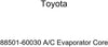 Toyota 88501-60030 A/C Evaporator Core