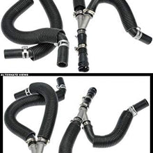 APDTY 737418METAL Heater Hose Supply & Return Line Upgraded Metal Design Fits 2008-2009 Dodge Grand Caravan or Chrysler Town & Country 2009-2010 VW Routan (Replaces 4677603AK, 4677603AC)