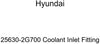 Genuine Hyundai 25630-2G700 Coolant Inlet Fitting