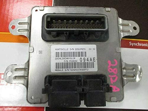 REUSED PARTS Chassis ECM Multifunction Front Control 4WD Fits 07-08 Mitsubishi Raider 17263