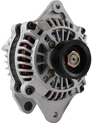 New Alternator Compatible with/Replacement for 2.0L SAAB 9-2X 05 2005 AL4307X, 210-4167, 13890, LRA01713 11Clock 75Amp Internal Fan Type Solid Pulley Type Internal Regulator CW Rotation 12V