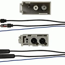 Carxtc Stereo FM Modulator Antenna Harness Adapters for Installing an FM Input on a Dual Fakra Factory Radio -(See Fitment Above)