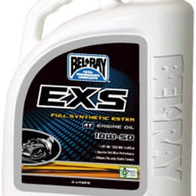 BEL-RAY EXS FULL SYNTH ESTER 4T ENGINE OIL 10W-50 (4L), Manufacturer: BEL-RAY, Manufacturer Part Number: 99160-B4LW-AD, Stock Photo - Actual parts may vary.
