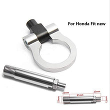 Epmn Sport Japan Model Car Auto Trailer Tow Hook Ring Eye Towing Front Rear Aluminum for Honda FIT New TR-RTHLPH005 (Red)
