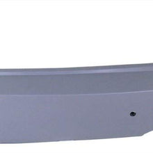 Evan-Fischer Rear Bumper Cover  51128048594 Compatible with 2011-2016 BMW 528i/535i Primed with M Package with Park Dist Control Sensor Holes Sedan