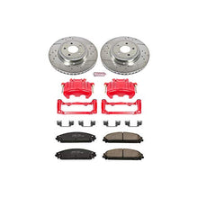 Power Stop (KC2560) 1-Click Performance Brake Kit with Calipers