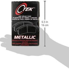 Centric Parts 102.11610 102 Series Semi Metallic Standard Brake Pad