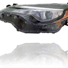 Headlight Assembly - DEPO For/Fit 17-19 Toyota Corolla-Ce/L/LE/LE-ECO - Bi-LED, With LED Daytime Running Light - Left Hand/Driver - CAPA - 8115002M70