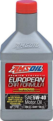 Amsoil European Car Formula 5W-40 Improved ESP Synthetic Motor Oil 1-qt