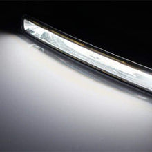 iJDMTOY 7-Inch Xenon White Universal Fit High Power COB Continuous Lighting LED Daytime Running Lights (DRL Lamps)