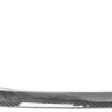 IKON MOTORSPORTS | Front Bumper Lip Compatible With 20-21Toyota Corolla��L,LE,XLE Only) | Carbon Fiber Print Guard Protection Finisher Under Chin Spoiler