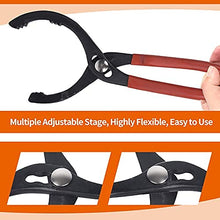 Easyuse 12" Oil Filter Pliers, 12 "Adjustable Oil Filter Pliers, Oil Filter Wrench, Adjustable Oil Filter Remover For 2-1 / 2" to 3-1 / 2 "Filters